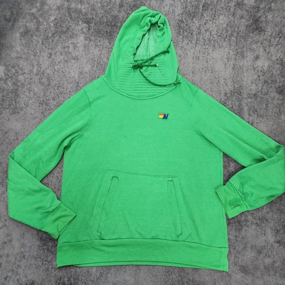 Aviator Nation Other - Aviator Nation Men's  Green Ninja Pullover Hoodie Size XL